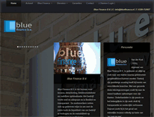 Tablet Screenshot of bluefinance.nl